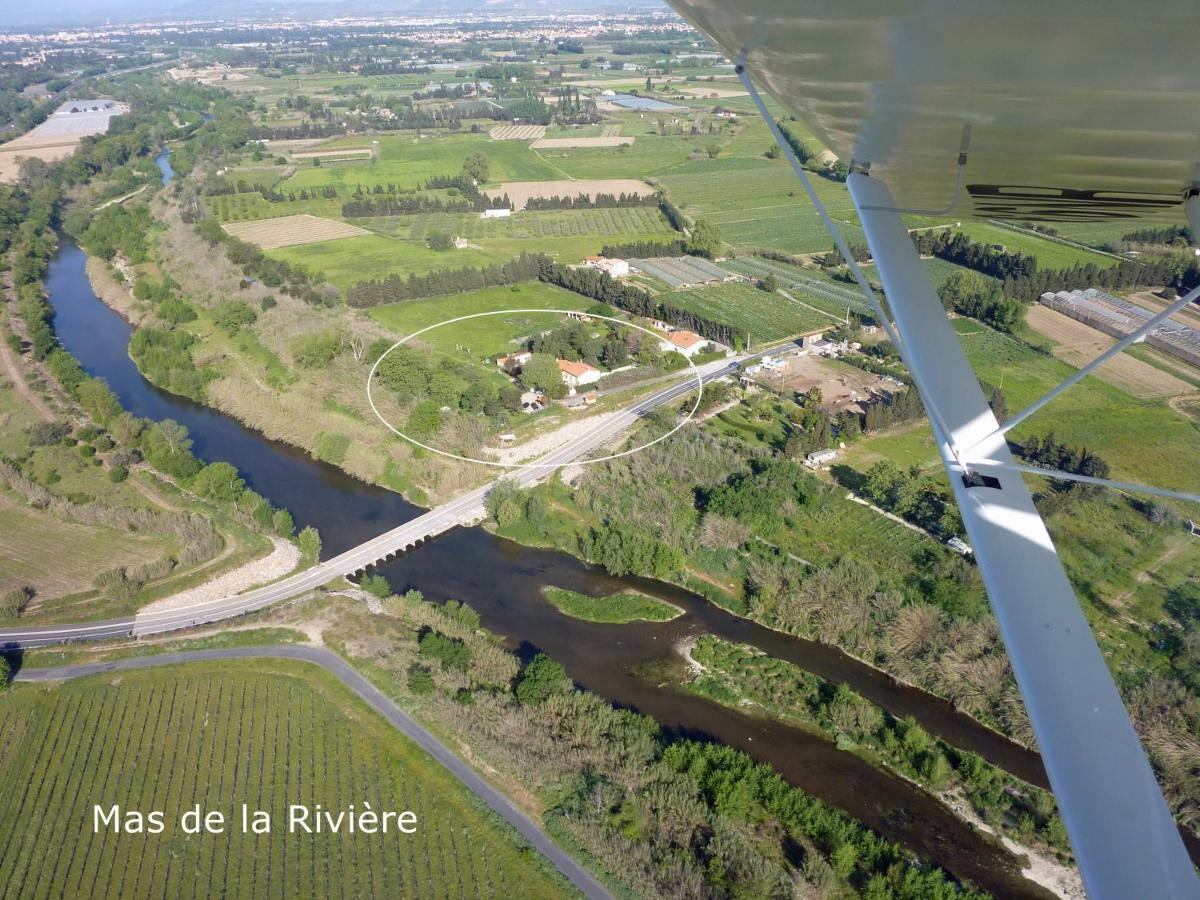Вилла Mas De La Riviere Villelongue-de-la-Salanque Экстерьер фото